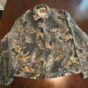 Wrangler outdoor wear camo jacket XL